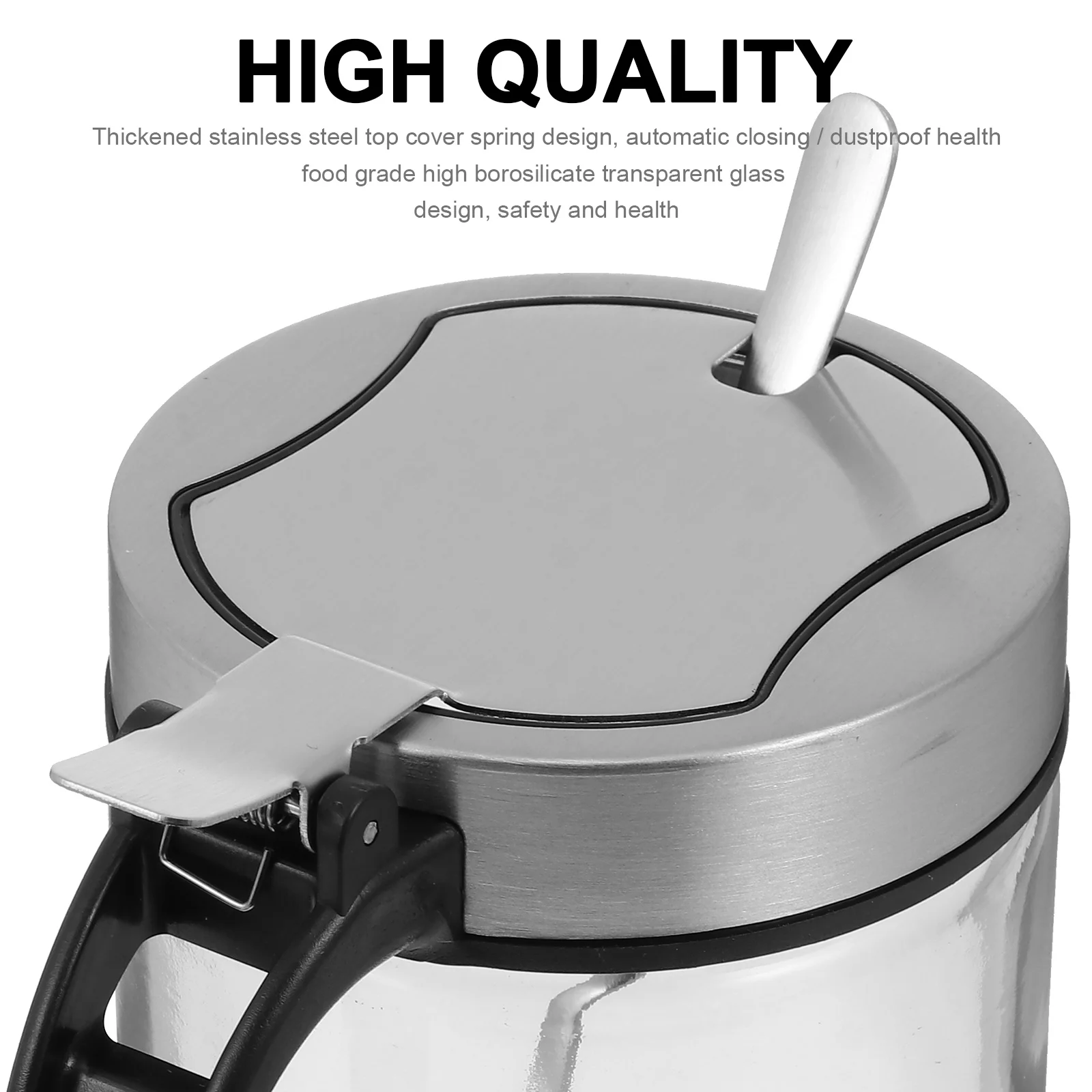 1Pcs Practical Glass Condiment Bottle Moisture-Proof Sealing for Garlic Starch Kitchen Convenience
1Pcs Practical Glass Condiment Bottle Moisture-Proof Sealing for Garlic Starch Kitchen Convenience