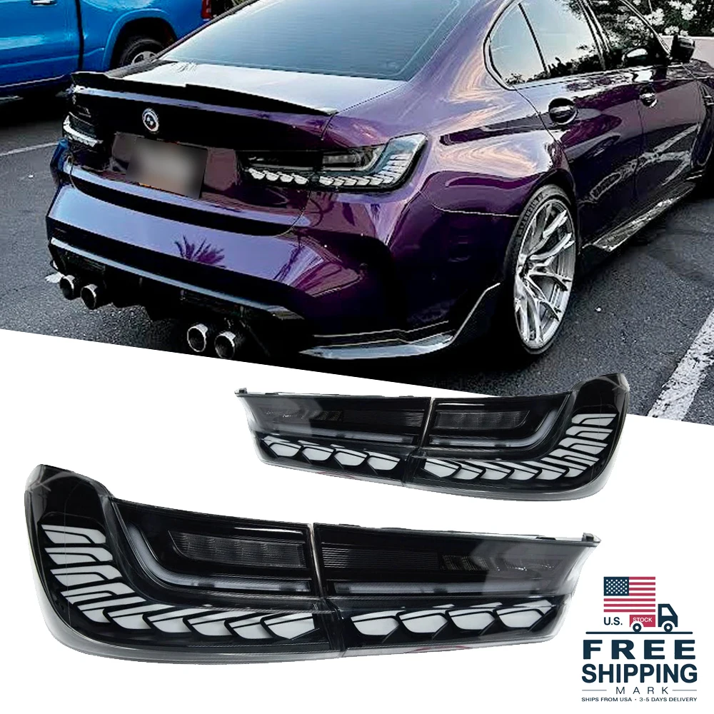TYPY Car Lights For BMW 3 Series G20 Taillight G28 2020-2024 LED Rear Lamps DRL Dragon Scales Tail Light Daytime Running Lights
TYPY Car Lights For BMW 3 Series G20 Taillight G28 2020-2024 LED Rear Lamps DRL Dragon Scales Tail Light Daytime Running Lights
