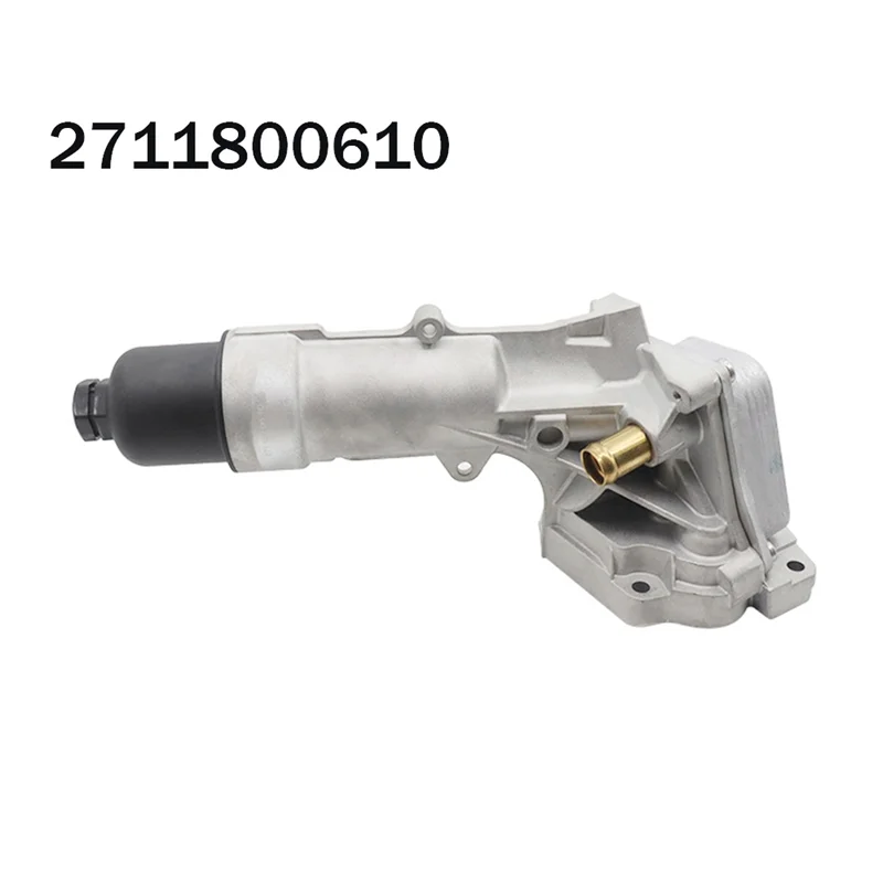 Oil Cooler 2711800610 Oil Filter Housing For Mercedes Benz C (W204) Sedan 1.8 C-200K 16V (M271.950) 2007-2014 Accessories
Oil Cooler 2711800610 Oil Filter Housing For Mercedes Benz C (W204) Sedan 1.8 C-200K 16V (M271.950) 2007-2014 Accessories