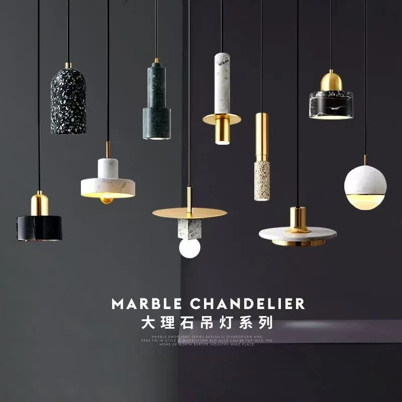 Light luxury bedside pendant light modern simple marble bedroom small pendant light dining room bar counter window coffee shop l
Light luxury bedside pendant light modern simple marble bedroom small pendant light dining room bar counter window coffee shop l
