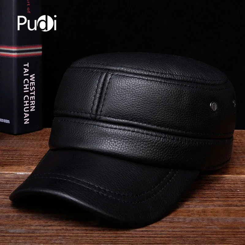 PUDI Men's Genuine Leather Baseball Cap Brand New Male Spring Winter Warm Beret Military Hats HL087
PUDI Men's Genuine Leather Baseball Cap Brand New Male Spring Winter Warm Beret Military Hats HL087