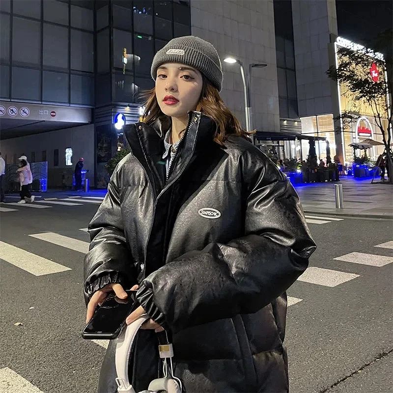 Down Cotton Jacket Women Autumn Winter 2023 New Stand Collar Cotton Coat Korean Style Casual Loose Thick Parkas Womens
Down Cotton Jacket Women Autumn Winter 2023 New Stand Collar Cotton Coat Korean Style Casual Loose Thick Parkas Womens