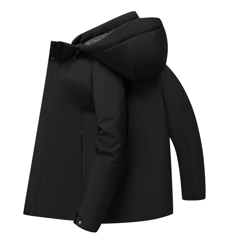 New Cotton Thickened Warm Hooded Parka Men Down Jacket Autumn Winter Coat Outdoor Casual Zipper Cotton Jacket
New Cotton Thickened Warm Hooded Parka Men Down Jacket Autumn Winter Coat Outdoor Casual Zipper Cotton Jacket