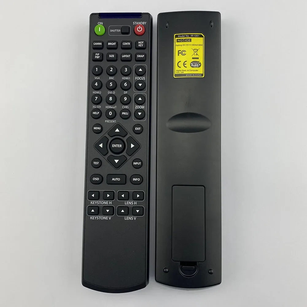 New Original Remote Control IR1081 For CHRISTIE projector DHD550-G DWU550-G DHD675-E DWU675-E DHD775-E DWU775-E DHD850-GS
New Original Remote Control IR1081 For CHRISTIE projector DHD550-G DWU550-G DHD675-E DWU675-E DHD775-E DWU775-E DHD850-GS