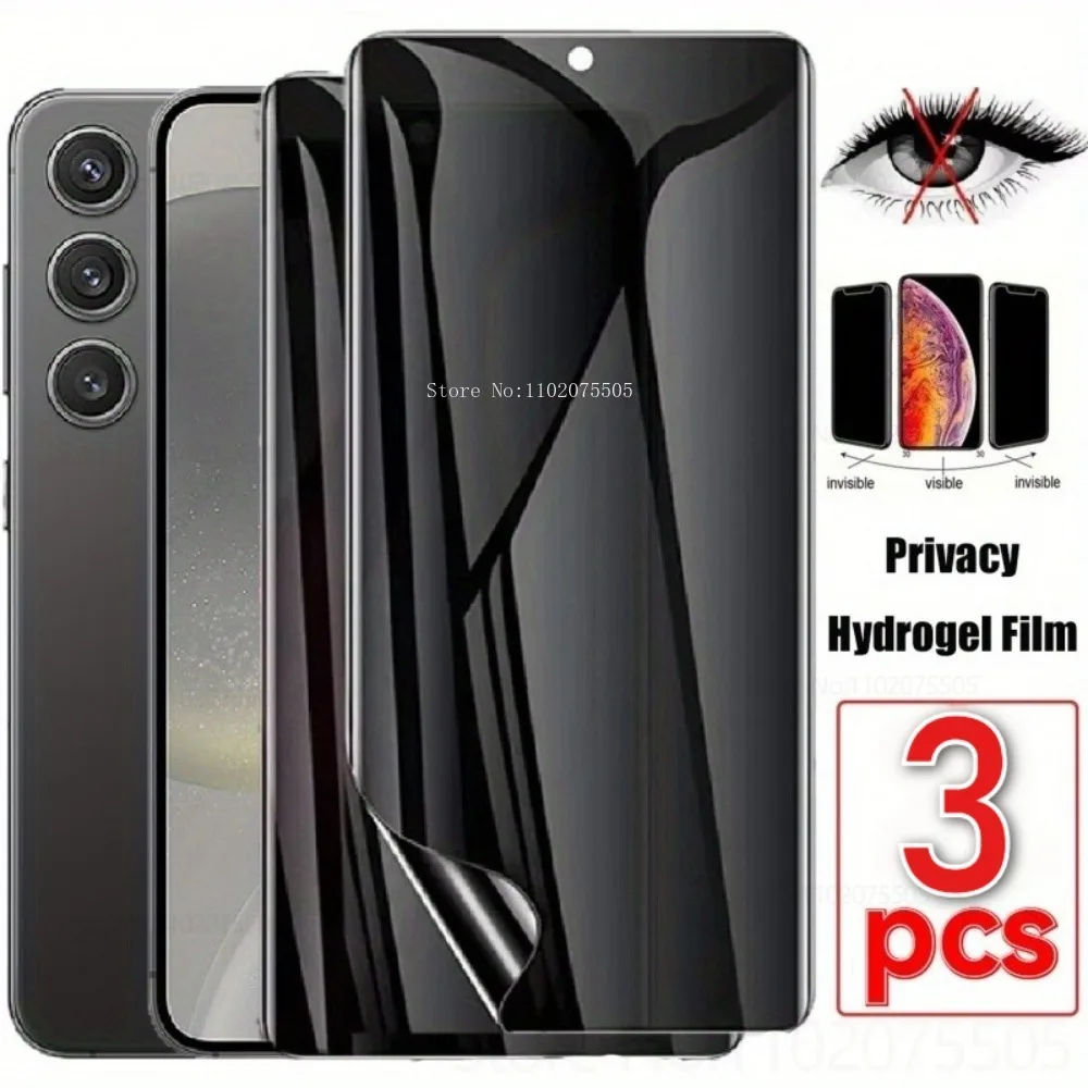 3Pcs Privacy Hydrogel Film for Samsung Galaxy M56 M26 M55 M32s M33 M35 M52 M20 M16 M14 M12 M06 M62 Anti-peeping Screen Protector
3Pcs Privacy Hydrogel Film for Samsung Galaxy M56 M26 M55 M32s M33 M35 M52 M20 M16 M14 M12 M06 M62 Anti-peeping Screen Protector