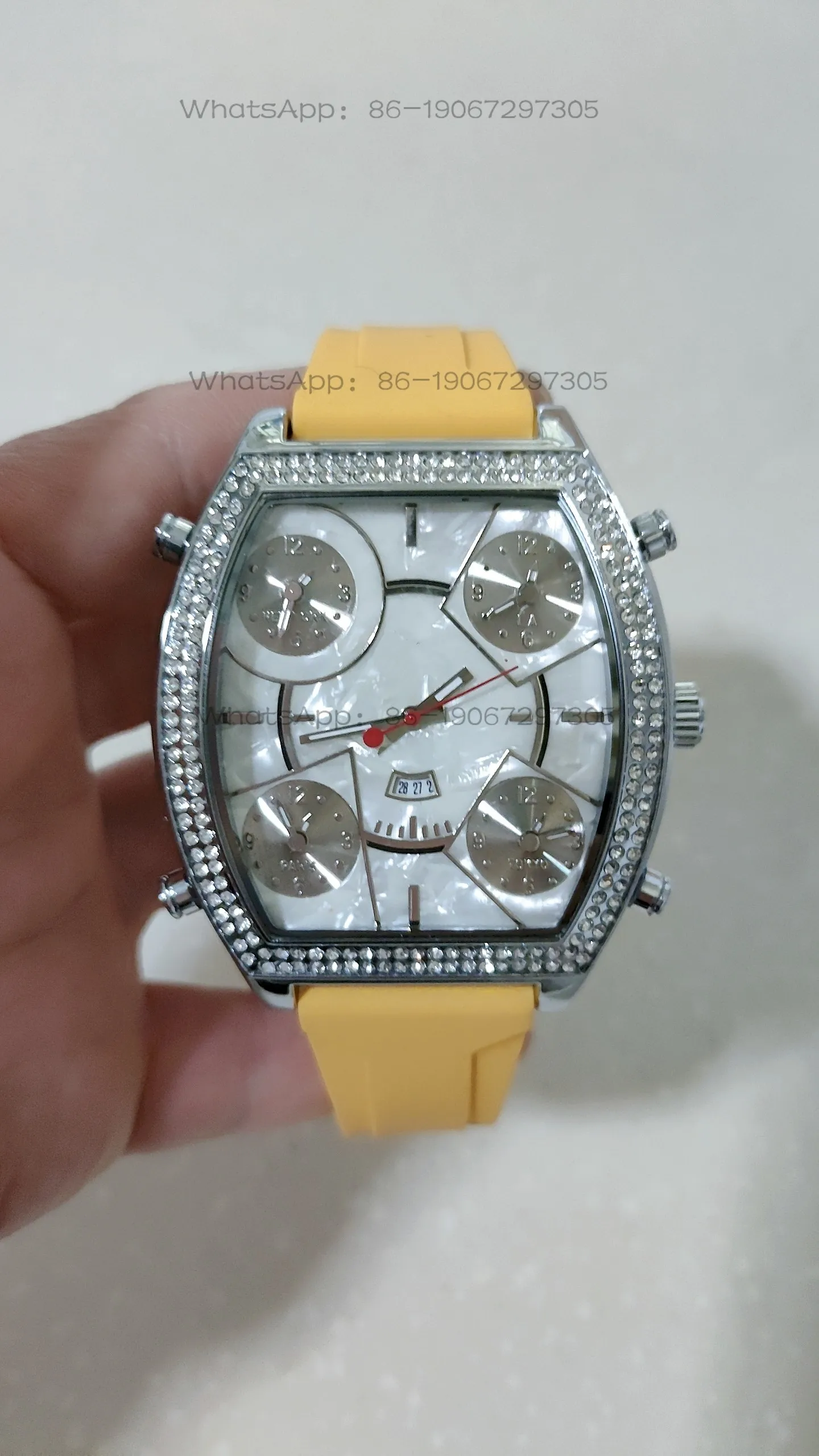 Watch Multi-movement Non-mainstream Hiphop Hip-hop Silicone Tape Girls Boys Quartz Watch
Watch Multi-movement Non-mainstream Hiphop Hip-hop Silicone Tape Girls Boys Quartz Watch