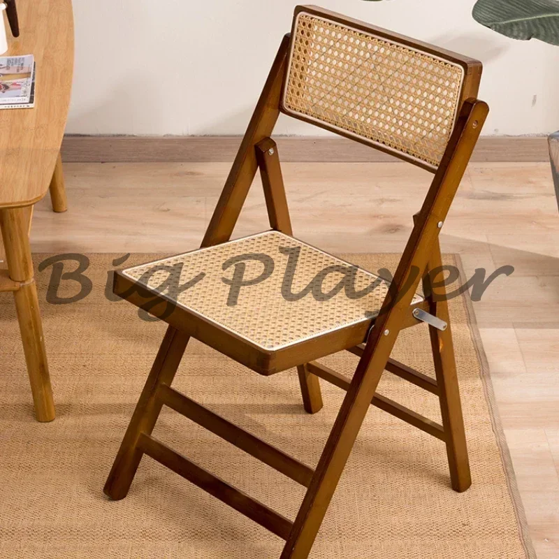 Bamboo Foldable Stool Home with Back Rattan Dining Chair Portable Adult Outdoor Bench Living Room Furniture
Bamboo Foldable Stool Home with Back Rattan Dining Chair Portable Adult Outdoor Bench Living Room Furniture