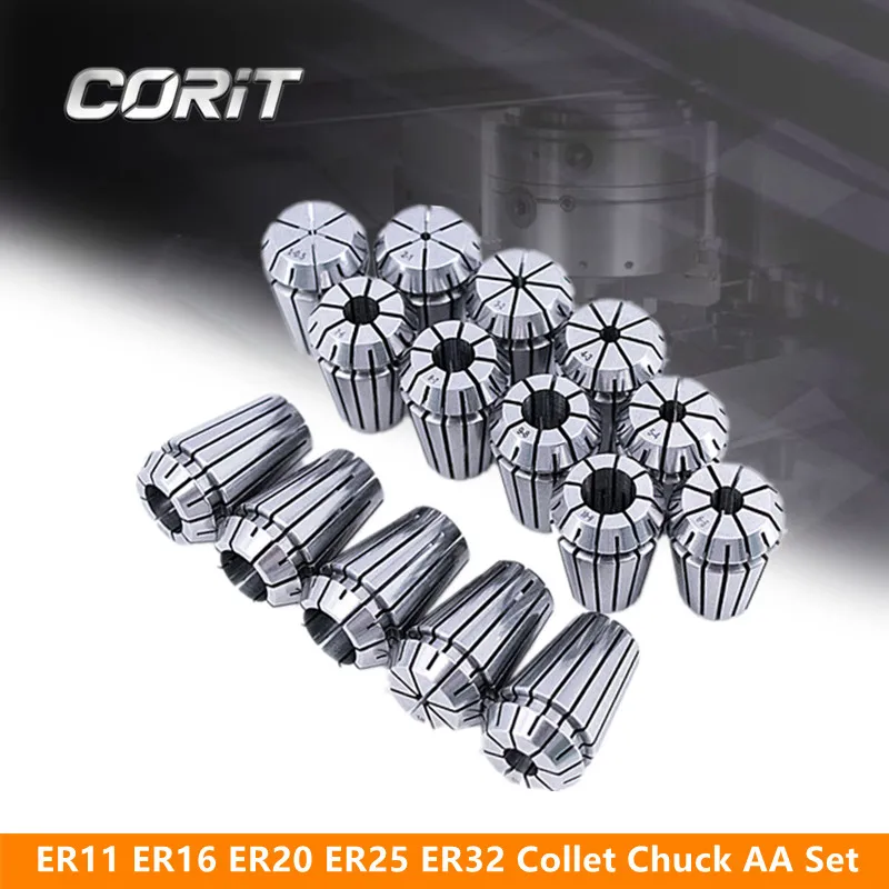 Комбинированный цанговый патрон CORIT AA ER11 ER16 ER20 ER25 ER32, пружинный держатель цангового инструмента, сверлильный станок с ЧПУ, для гравировки
Комбинированный цанговый патрон CORIT AA ER11 ER16 ER20 ER25 ER32, пружинный держатель цангового инструмента, сверлильный станок с ЧПУ, для гравировки