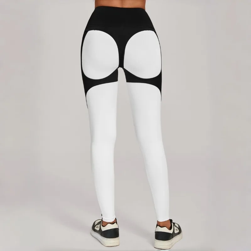 Women's Spliced Yoga Pants Look Slim Tight Fitting Hip Lifting Sports Pants Outdoor Running Casual Fitness Pants
Women's Spliced Yoga Pants Look Slim Tight Fitting Hip Lifting Sports Pants Outdoor Running Casual Fitness Pants