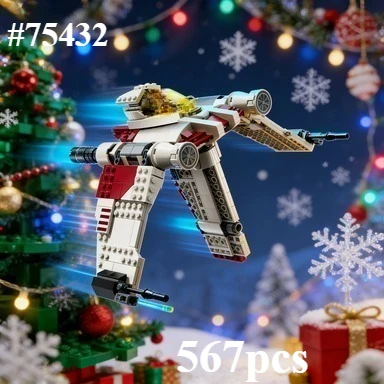 V-19 Fighter Building Blocks Sets Compatible with Leqoed Particles 75432
V-19 Fighter Building Blocks Sets Compatible with Leqoed Particles 75432