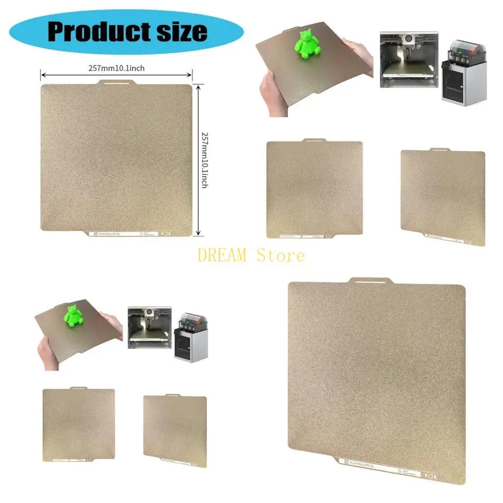 Усовершенствованная стальная пластина для 3D-печати с покрытием PEI для кровати для 3D-принтера P1P / X1C, долговечное и лучшая
Усовершенствованная стальная пластина для 3D-печати с покрытием PEI для кровати для 3D-принтера P1P / X1C, долговечное и лучшая