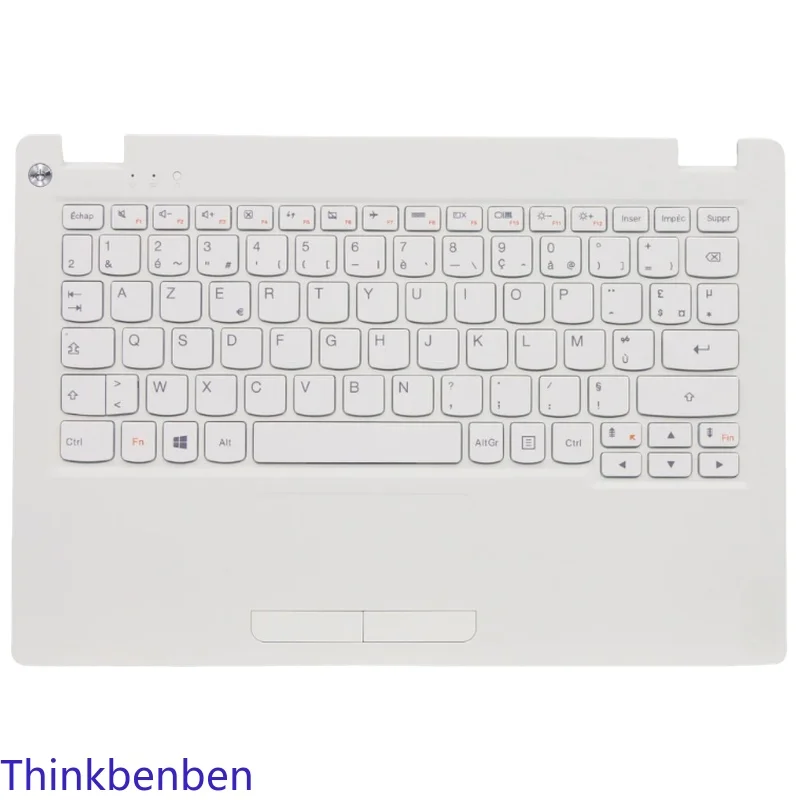 FR French White Keyboard Upper Case Palmrest Shell Cover For Lenovo Ideapad 100s 11 11IBY 5CB0K48369
FR French White Keyboard Upper Case Palmrest Shell Cover For Lenovo Ideapad 100s 11 11IBY 5CB0K48369