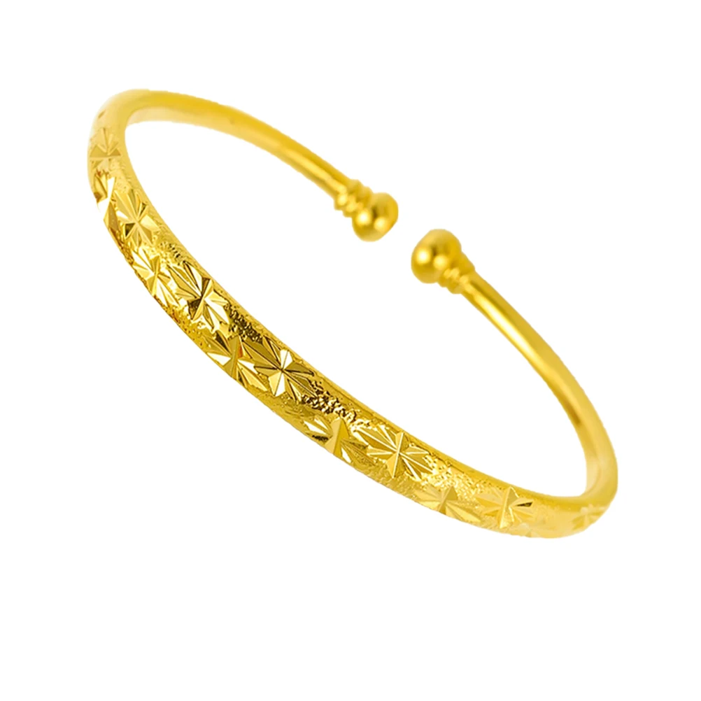 Fashion Thickening Thickening Golden Female Bangle Bracelet Simple Female Jewelry Bracelet Fashion Bangle Gift
Fashion Thickening Thickening Golden Female Bangle Bracelet Simple Female Jewelry Bracelet Fashion Bangle Gift