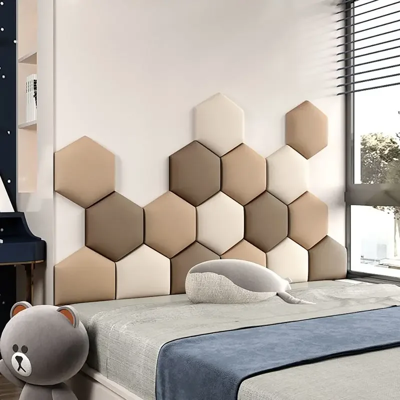 Bed Headboard Nordic Style Hexagon Wall Panels Bed Head Board Self Adhesive Stickers Tete De Lit Cabeceras Acolchadas Adhesivas
Bed Headboard Nordic Style Hexagon Wall Panels Bed Head Board Self Adhesive Stickers Tete De Lit Cabeceras Acolchadas Adhesivas