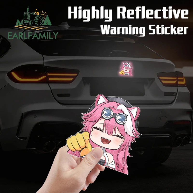 EARLFAMILY Reflective Raora Panthera Car Stickers Cute Rearview Mirror Decals Beautiful High Quality Windshield Window Trunk
EARLFAMILY Reflective Raora Panthera Car Stickers Cute Rearview Mirror Decals Beautiful High Quality Windshield Window Trunk