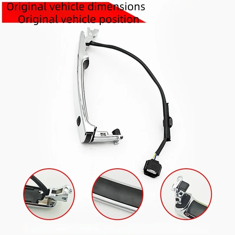 For Nissan X-Trail 2008-2013 Car Accessories Outside Door Handle with Inductance Intelligent Sensing Exterior Handle Lock Cover
For Nissan X-Trail 2008-2013 Car Accessories Outside Door Handle with Inductance Intelligent Sensing Exterior Handle Lock Cover