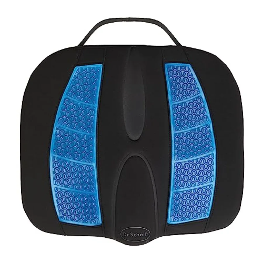 Massaging Gel Seat Cushion for Car, Office, Home — Black
Massaging Gel Seat Cushion for Car, Office, Home — Black