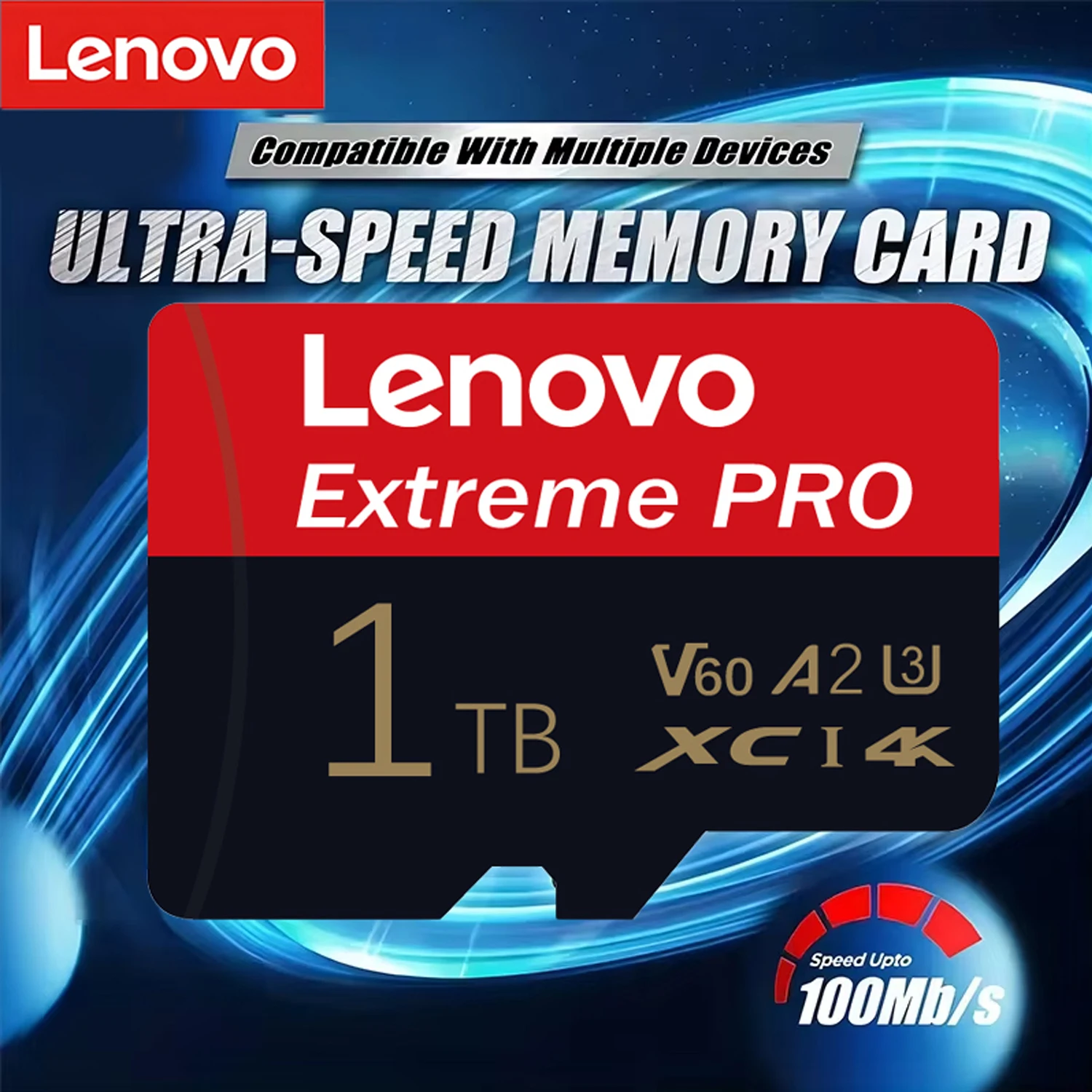 Lenovo 1TB High Speed Micro SD Card HIGH ENDURANCE Memory Card 128GB Extreme SD Card 4K Full HD For Phone Drone Camera
Lenovo 1TB High Speed Micro SD Card HIGH ENDURANCE Memory Card 128GB Extreme SD Card 4K Full HD For Phone Drone Camera