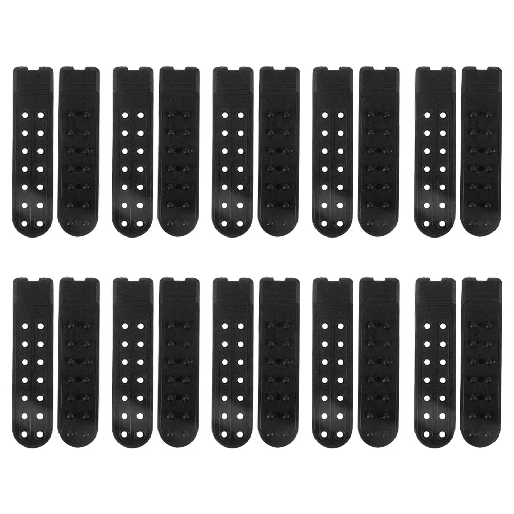 20pcs Plastic 14Hole Adjustable Strap For Baseball Button Top Replacement Hat Extender Repair Kit Snapback Snap Hat Extension
20pcs Plastic 14Hole Adjustable Strap For Baseball Button Top Replacement Hat Extender Repair Kit Snapback Snap Hat Extension