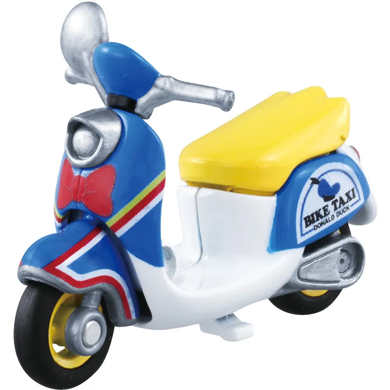 Original TAKARA TOMY Dream Tomica Disney Motors DM-02 Donald Duck Motorcycle Diecast Alloy Model Mini Bike Toy Collectible Gifts
Original TAKARA TOMY Dream Tomica Disney Motors DM-02 Donald Duck Motorcycle Diecast Alloy Model Mini Bike Toy Collectible Gifts