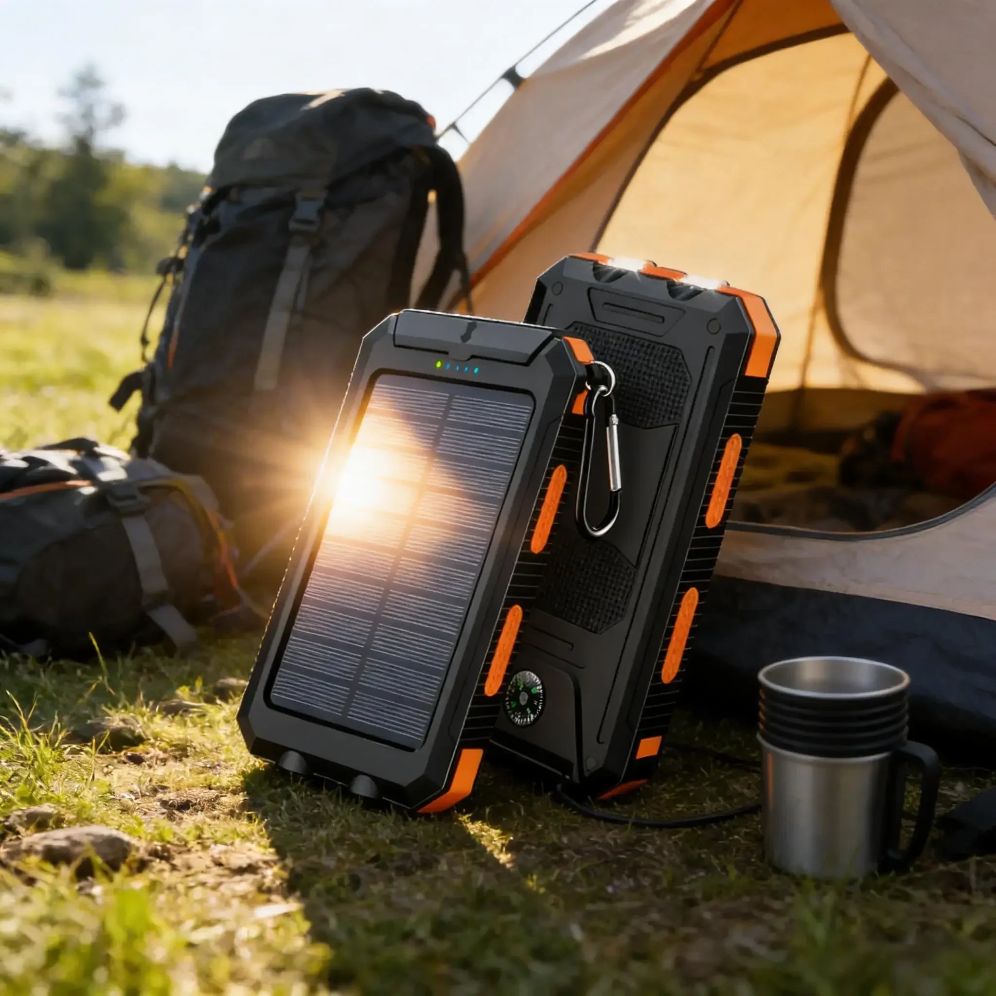 Водонепроницаемый портативный внешний аккумулятор на 10000 мАч с солнечной зарядкой и быстрой зарядкой для телефона
Водонепроницаемый портативный внешний аккумулятор на 10000 мАч с солнечной зарядкой и быстрой зарядкой для телефона