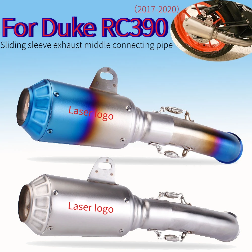 Escape Moto, Slip-On Motorcycle Exhaust Mid-Section Connector Muffler For Duke RC390 2017-2021 Modified Exhaust
Escape Moto, Slip-On Motorcycle Exhaust Mid-Section Connector Muffler For Duke RC390 2017-2021 Modified Exhaust