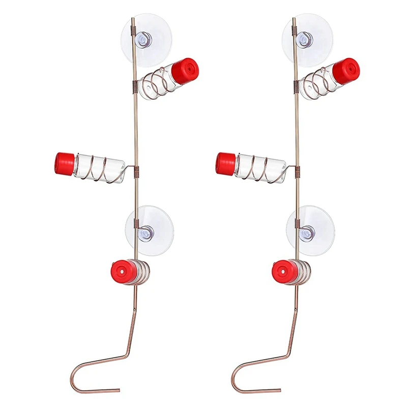 2 Piece Suction Cups Copper Wire Birds Feeder Bird Feeder Bird Water Feeder With Plastic Bottles
2 Piece Suction Cups Copper Wire Birds Feeder Bird Feeder Bird Water Feeder With Plastic Bottles