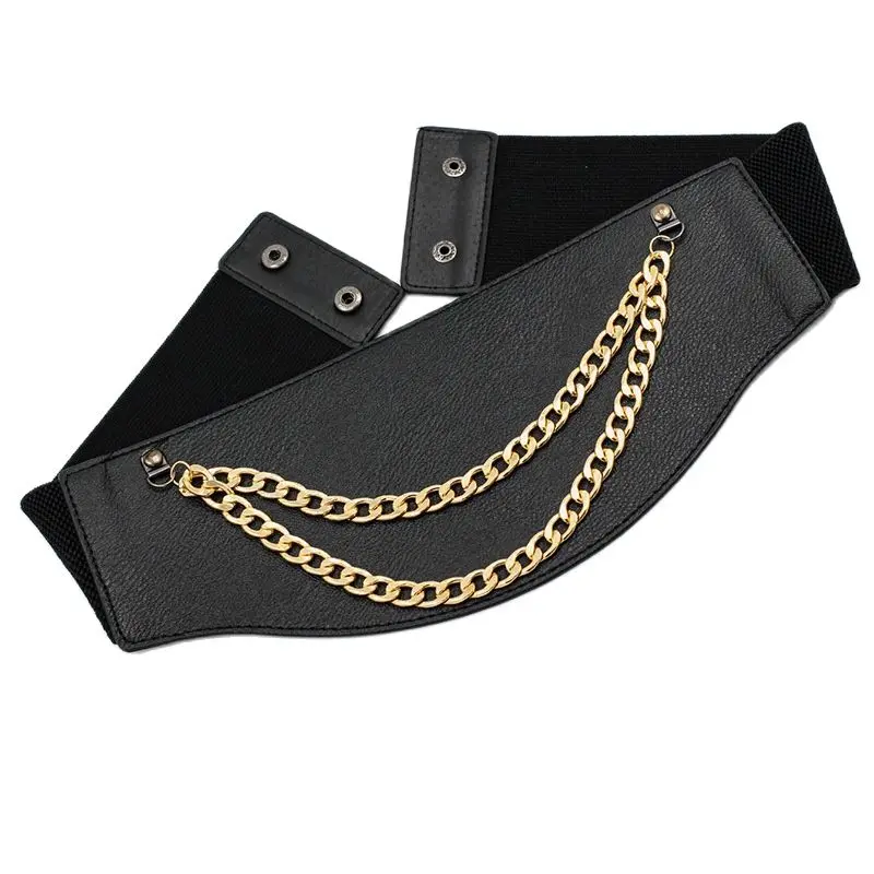 GOOWAIL 2022 New European HOT Sale Women's Luxury Belts Wide Elastic Cummerbund For Ladies Dress High Waist Stretch Girdle
GOOWAIL 2022 New European HOT Sale Women's Luxury Belts Wide Elastic Cummerbund For Ladies Dress High Waist Stretch Girdle