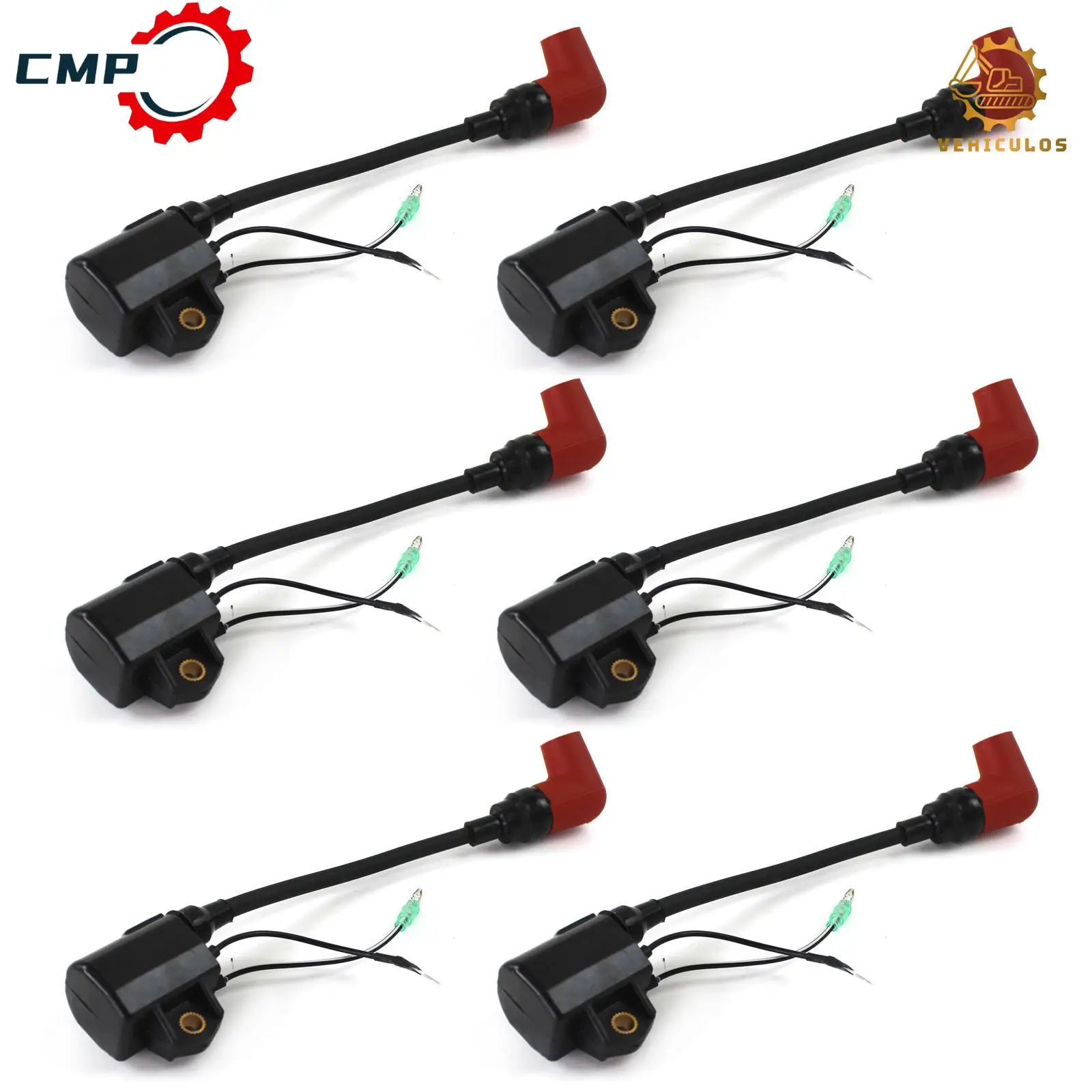 6pcs Heavy Duty Ignition Coil 6R3-85570-01-00 6R3-85570-00-00 Forfor Yamaha 100HP 115HP 130HP 140HP 150HP 175HP 200HP Car Parts
6pcs Heavy Duty Ignition Coil 6R3-85570-01-00 6R3-85570-00-00 Forfor Yamaha 100HP 115HP 130HP 140HP 150HP 175HP 200HP Car Parts