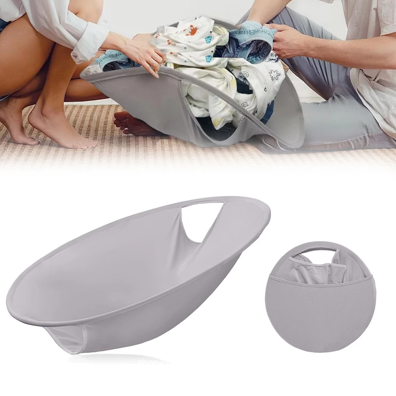 Ultra Lightweight Pop-Up Dirty Clothes Basket Foldable Portable Laundry Organizer Mesh Design for Camping Home Space Saving
Ultra Lightweight Pop-Up Dirty Clothes Basket Foldable Portable Laundry Organizer Mesh Design for Camping Home Space Saving