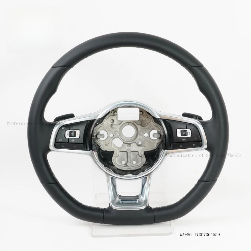 Suitable for 15-19 Volkswagen GTI MK7 upgraded new model with component buttons, high-end full-leather car steering wheel
Suitable for 15-19 Volkswagen GTI MK7 upgraded new model with component buttons, high-end full-leather car steering wheel