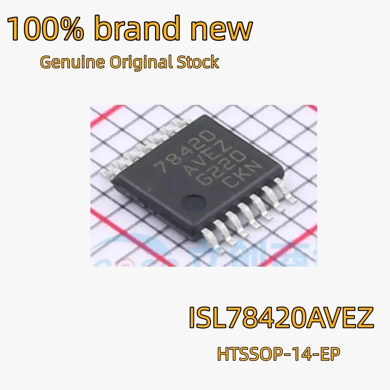 (5/50 pieces) ISL78420AVEZ 78420 HTSSOP-14 4-Channel Independent Driver 100% New Genuine Stock Chipset
(5/50 pieces) ISL78420AVEZ 78420 HTSSOP-14 4-Channel Independent Driver 100% New Genuine Stock Chipset