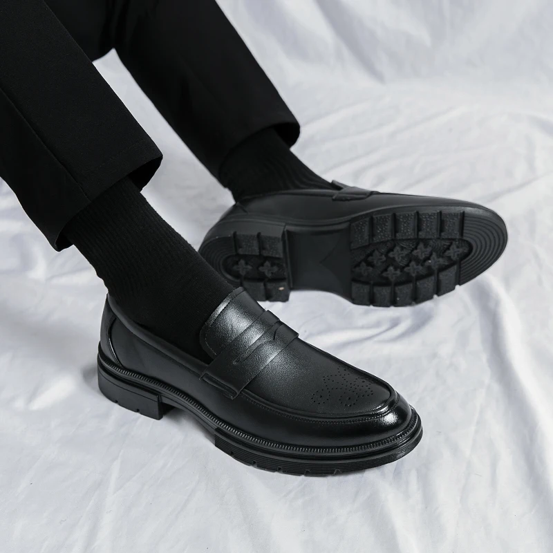 Men's Dress Shoes High Quality Casual Business Leather Shoes for Men Fashion Wedding Social Leather Shoes British Formal Shoe
Men's Dress Shoes High Quality Casual Business Leather Shoes for Men Fashion Wedding Social Leather Shoes British Formal Shoe