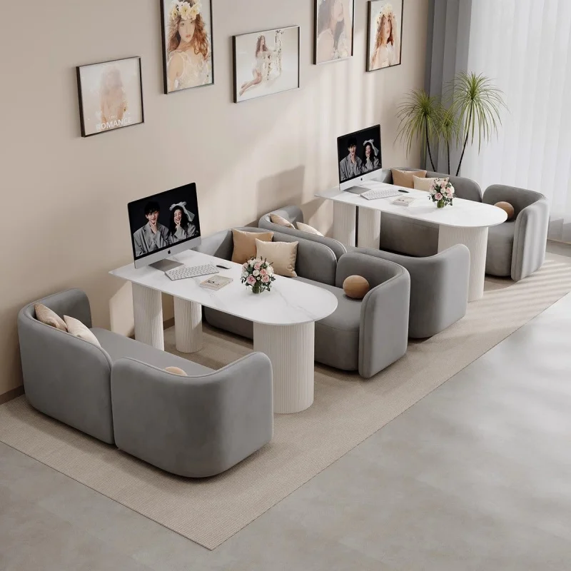 Custom Photo Studio Viewing Area Reception Sofa Style Photography Wedding Dress Shop Beauty Salon Negotiation Table and
Custom Photo Studio Viewing Area Reception Sofa Style Photography Wedding Dress Shop Beauty Salon Negotiation Table and