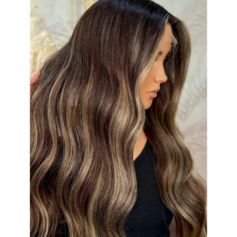 Ombre HD Invisible Lace Front Wig Layered Middle Part 13×4 Soft Wig Brunette Cinnamon Brown Dimensional Honey Balayage Wavy Wig
Ombre HD Invisible Lace Front Wig Layered Middle Part 13×4 Soft Wig Brunette Cinnamon Brown Dimensional Honey Balayage Wavy Wig