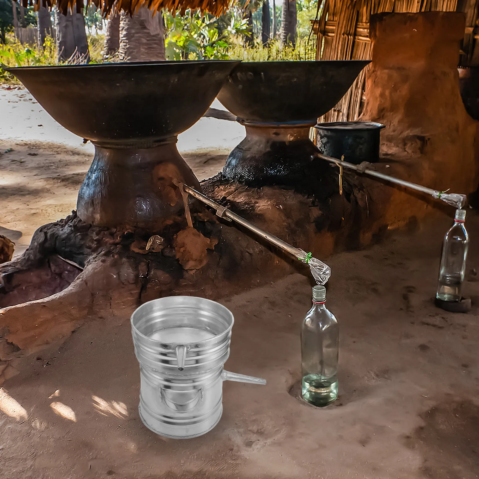 Алюминиевый дистиллятор в старинном стиле, диаметр 25 см, комплект для домашнего дистиллирования самогона и виски, оборудование для приготовления алкогольных напитков
Алюминиевый дистиллятор в старинном стиле, диаметр 25 см, комплект для домашнего дистиллирования самогона и виски, оборудование для приготовления алкогольных напитков