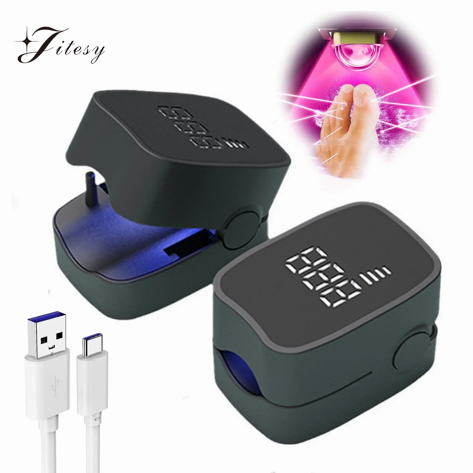 LED Laser Fungi Nails Feet Device Cleaning Onychomycosis Digital Display 905nm Infrared Light 470nm Blue Light Nail Salon
LED Laser Fungi Nails Feet Device Cleaning Onychomycosis Digital Display 905nm Infrared Light 470nm Blue Light Nail Salon