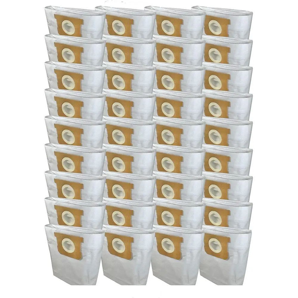 Microfiber HEPA Drywall Bags for 5-8 Gallon Vacuums, Pack of 36
Microfiber HEPA Drywall Bags for 5-8 Gallon Vacuums, Pack of 36