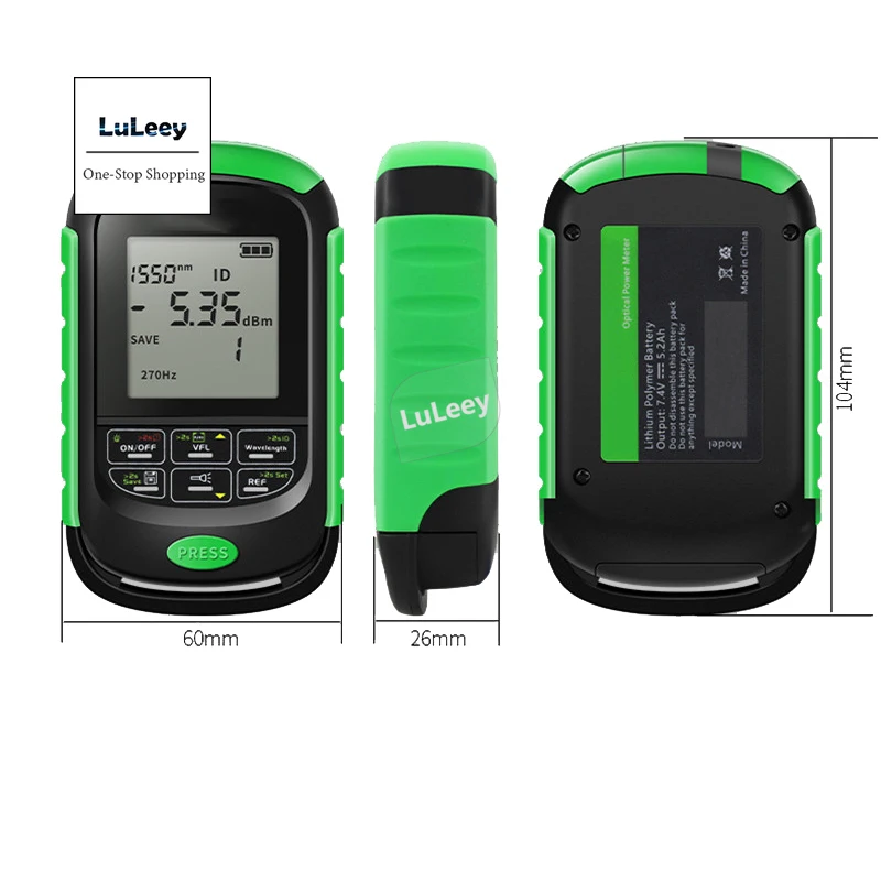 Optical Power Meter Red Light 4 In 1 Fiber Optic Pen High-precision Four In One Mini Chargeable VFL Visual Fault Locator
Optical Power Meter Red Light 4 In 1 Fiber Optic Pen High-precision Four In One Mini Chargeable VFL Visual Fault Locator