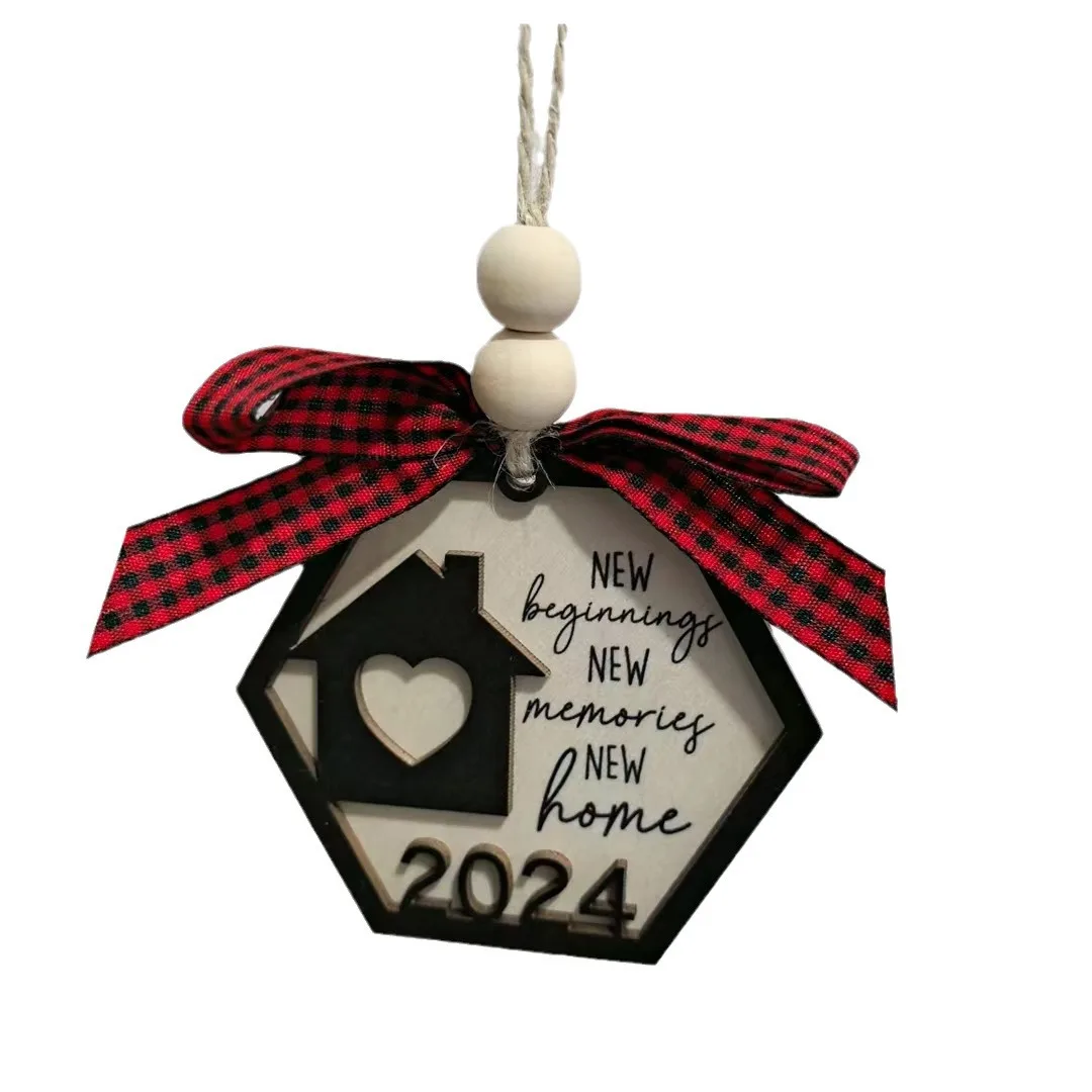 Personalized Christmas Tree Hanging 2024 New House New Beginning Wooden House Warming Gifts for Women Couple Homeowners
Personalized Christmas Tree Hanging 2024 New House New Beginning Wooden House Warming Gifts for Women Couple Homeowners