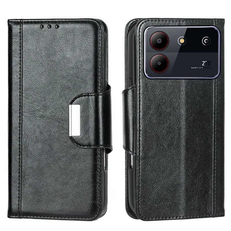 Magnetic button Flip PU leather card Slot Wallet Cover For ZTE Blade A54 A53 Plus A52 A51 A31 Lite Fall prevention phone Case
Magnetic button Flip PU leather card Slot Wallet Cover For ZTE Blade A54 A53 Plus A52 A51 A31 Lite Fall prevention phone Case