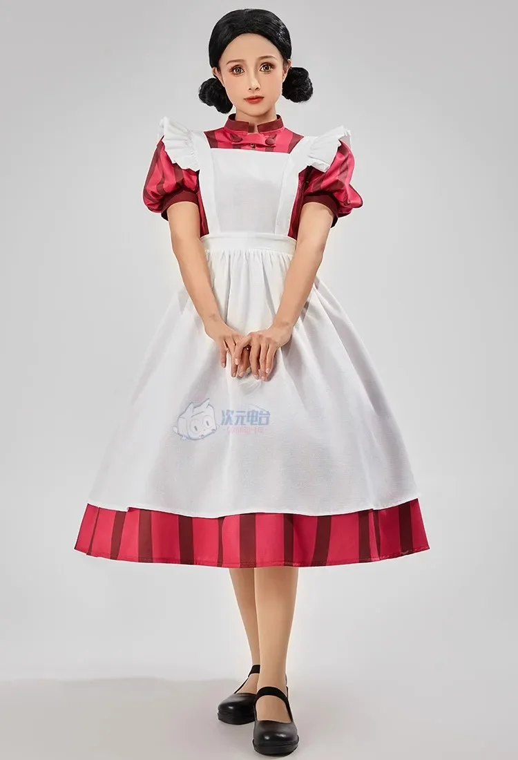 Himi Sama косплей костюм женское милое платье горничной Хэллоуин карнавальная униформа аниме одежда праздничный костюм на заказ 
Himi Sama косплей костюм женское милое платье горничной Хэллоуин карнавальная униформа аниме одежда праздничный костюм на заказ