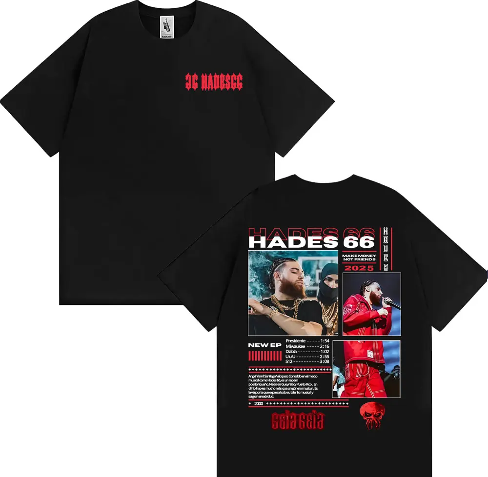 Рэпер Hades 66, сделай деньги, а не друзья, тур 2025, футболка с товаром, мужская и женская модная повседневная футболка в стиле хип-хоп большого размера, уличная одежда
Рэпер Hades 66, сделай деньги, а не друзья, тур 2025, футболка с товаром, мужская и женская модная повседневная футболка в стиле хип-хоп большого размера, уличная одежда