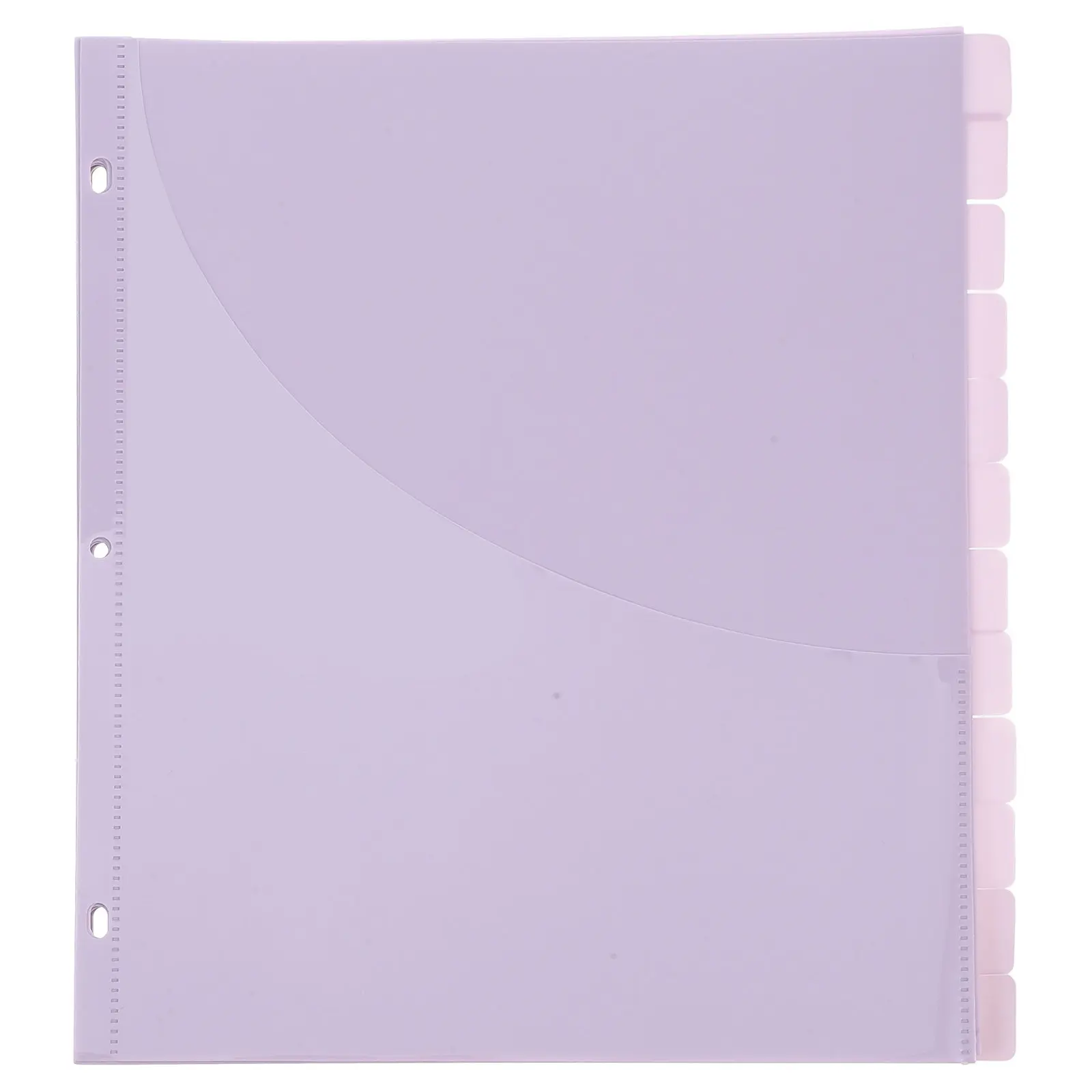 12pcs File Folder Pockets A4 Letter Size Purple Plastic Page Dividers For Binder Notebook Home Office School Organization
12pcs File Folder Pockets A4 Letter Size Purple Plastic Page Dividers For Binder Notebook Home Office School Organization