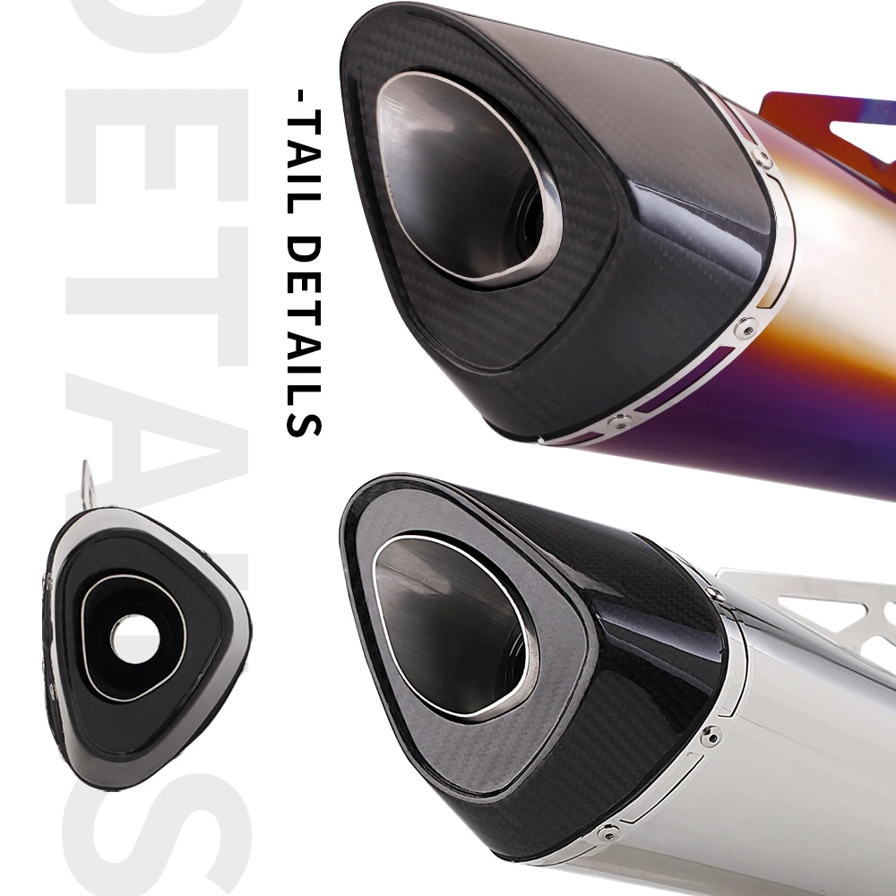 Suitable for R3 MT07 FZ1 R11 R6 R15 ZX6R universal 51mm motorcycle exhaust pipe smooth R11
Suitable for R3 MT07 FZ1 R11 R6 R15 ZX6R universal 51mm motorcycle exhaust pipe smooth R11