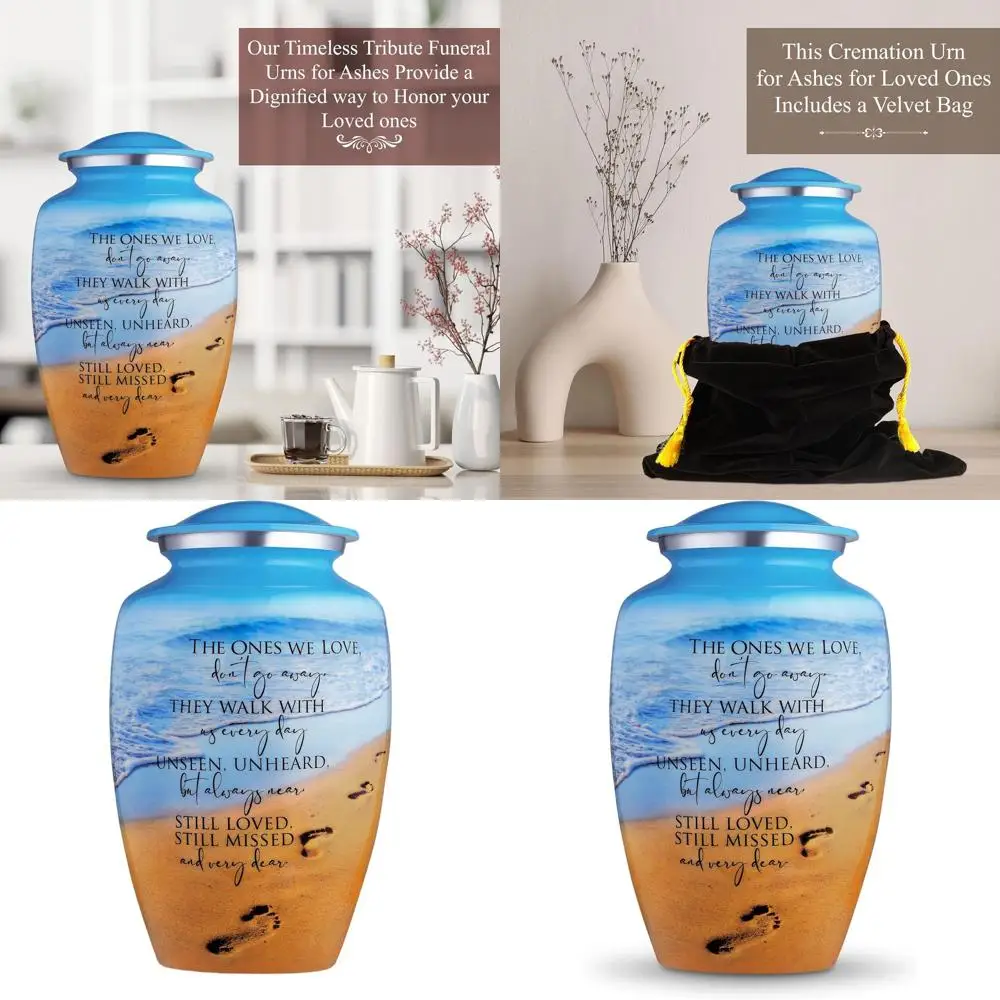 Декоративная урна для кремации Ocean Blue для мужчин и женщин — большие мемориальные урны для праха человека
Декоративная урна для кремации Ocean Blue для мужчин и женщин — большие мемориальные урны для праха человека