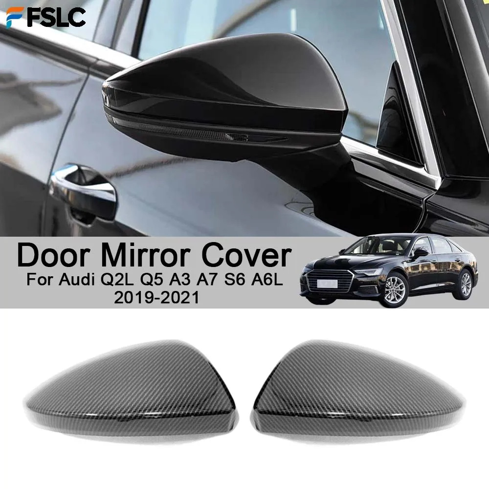 Car Rearview Accessories Door Mirror Cover For Audi Q2L Q5 A3 A7 S6 A6L 2019-2021 Car Decoration Upgrade Modify A Car
Car Rearview Accessories Door Mirror Cover For Audi Q2L Q5 A3 A7 S6 A6L 2019-2021 Car Decoration Upgrade Modify A Car
