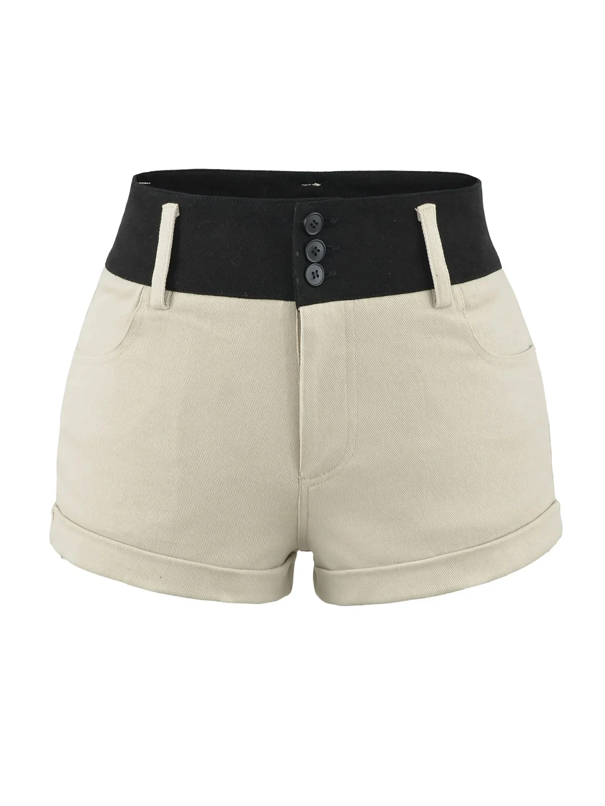 American Style Low Waist Color Block Slim Fit Shorts Women's Design Sensation Street Style Shorts Butt Covering Casual Pants
American Style Low Waist Color Block Slim Fit Shorts Women's Design Sensation Street Style Shorts Butt Covering Casual Pants