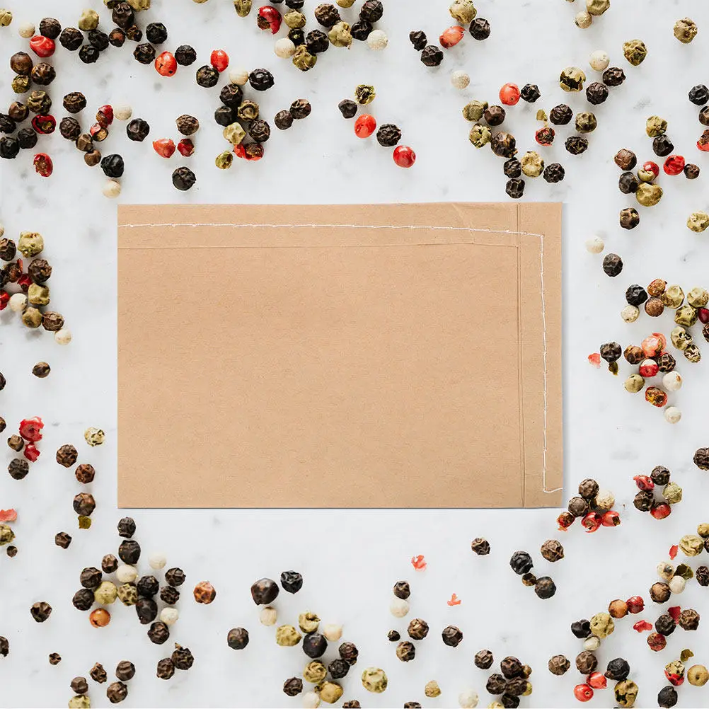 100pcs Kraft Paper Seed Flat Top Reusable For Vegetables Fruits Flowers Storage Nursery Grow Bags Small Business Packaging
100pcs Kraft Paper Seed Flat Top Reusable For Vegetables Fruits Flowers Storage Nursery Grow Bags Small Business Packaging