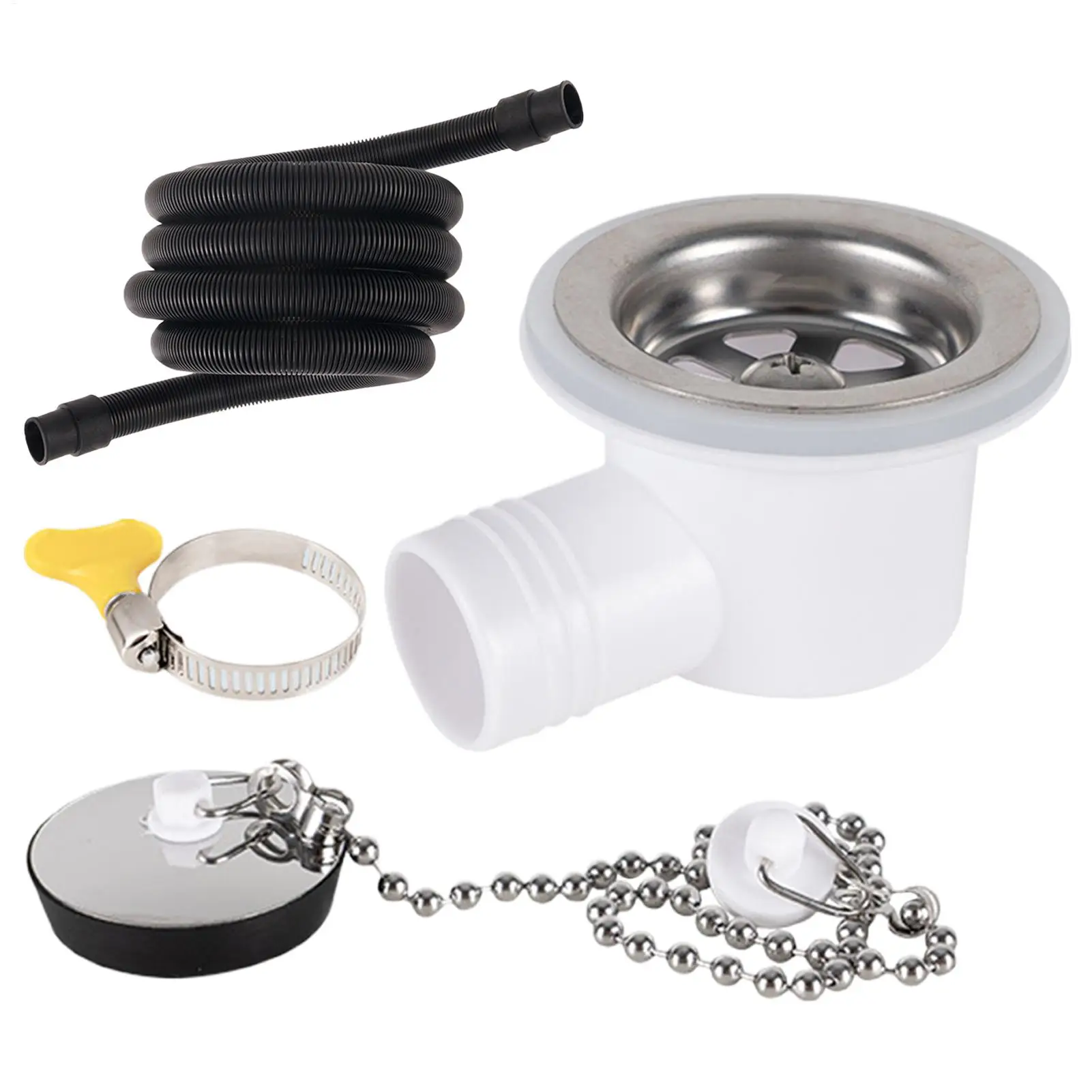 RV Sink Drain Angle Fitting Quick Connect Adapter Drain Pipe Hose Plug Sewer Adapter With Tube For RV Boat Marine Repair
RV Sink Drain Angle Fitting Quick Connect Adapter Drain Pipe Hose Plug Sewer Adapter With Tube For RV Boat Marine Repair